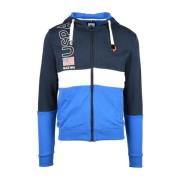 Blu/Celeste Sweatshirt voor Heren U.s. Polo Assn. , Blue , Heren