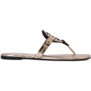 Spark Gold Miller Sandalen Tory Burch , Gray , Dames