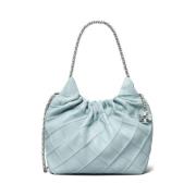 Mini Hobo Schoudertas in Mist Blue Tory Burch , Blue , Dames