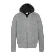 Hoodie - Fleece Interieur Schott NYC , Gray , Heren