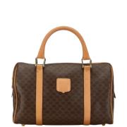 Pre-owned Leather celine-bags Celine Vintage , Brown , Dames