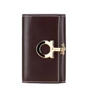 Pre-owned Leather key-holders Salvatore Ferragamo Pre-owned , Red , Da...