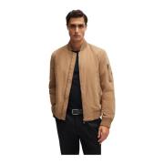 Bruine Overgangsjas Hugo Boss , Brown , Heren