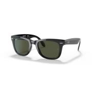 Klassieke Zwarte Zonnebril Ray-Ban , Black , Unisex