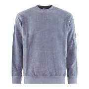 Geborstelde Sweater voor Heren C.p. Company , Blue , Heren