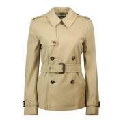 Klassieke Beige Trenchcoat Burberry , Beige , Dames