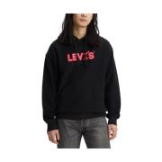 Relaxed Graphic PO 38479-0250 Levi's , Black , Heren