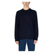 Mannen Gebreide Kleding Collectie voor Herfst/Winter GAS , Blue , Here...