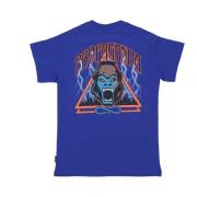 Gorilla Triangle Tee Blauw Korte Mouw Propaganda , Blue , Heren