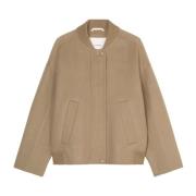 Wollen blouson relaxed Marc O'Polo , Beige , Dames