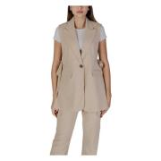 Lente/Zomer Damesjassen en Tailleurs b.young , Beige , Dames