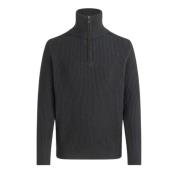 Zwarte Quarter Zip Jumper Belstaff , Gray , Heren