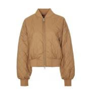 Gewatteerde bomberjack met opstaande kraag Carhartt Wip , Beige , Dame...