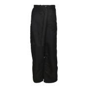 Zwarte Stijlvolle Broek Sacai , Black , Dames