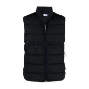 Eco Chrome R Logo Down Vest C.p. Company , Black , Heren