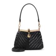 Zwarte Geweven Vela Tas Etro , Black , Dames