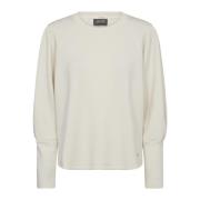 Pofmouw sweatshirt Ecru MOS Mosh , Beige , Dames