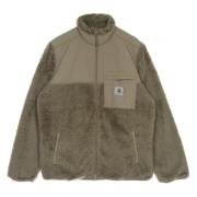 Sherpa Sweat Jacket met Bear Design Carhartt Wip , Gray , Heren