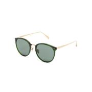 Lfl251 C100Sun Sunglasses Linda Farrow , Green , Unisex