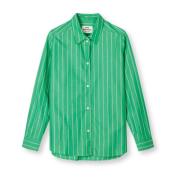 Groene Crane Shirt 203715 Mads Nørgaard , Green , Dames