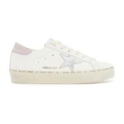 Metallic Star leren sneakers Golden Goose , White , Dames