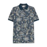 Rode Polo Roma T-shirts en Polos Etro , Multicolor , Heren