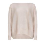 Stijlvolle Sweaters Collectie D.Exterior , Beige , Dames