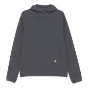 Wafel Thermische Hoodie ROA , Gray , Heren