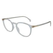 Kristal lichtblauw rond frame Gucci , Gray , Unisex