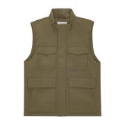 Perry Vest met Primaloft Vulling Nn07 , Green , Heren