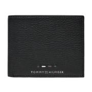 Leren Herenportemonnee Herfst/Winter Collectie Tommy Hilfiger , Black ...