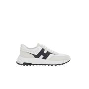 Witte lage sneakers met H-detail Hogan , White , Heren