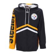 Pittsburgh Steelers Windbreaker Jas Mitchell & Ness , Black , Heren