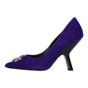 Met hak paars Tory Burch , Purple , Dames