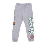 Seattle Supersonics Fleece Broek Mitchell & Ness , Gray , Heren