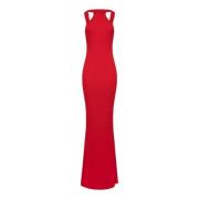 Elegante Jurk voor Speciale Gelegenheden Elisabetta Franchi , Red , Da...