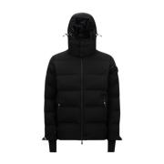 Ski-jas met capuchon Moncler , Black , Heren