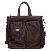 Tassen.. Donkerbruin Piquadro , Brown , Heren