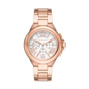 Roségoud Dames Chronograaf Horloge Michael Kors , Yellow , Dames