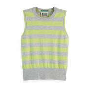 Relaxte Gebreide Tanktop Scotch & Soda , Multicolor , Dames