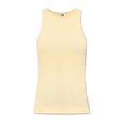 Geribbelde top Amani By Herenne Birger , Yellow , Dames