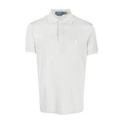 Klassiek Logo Polo Shirt Ralph Lauren , Gray , Heren