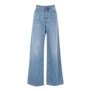 Skater Loose Pale Blue Jeans Lois , Blue , Heren