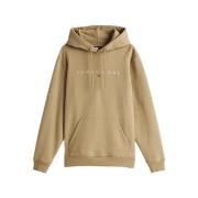 Linear Hoodie Sweat Regular Fit Tommy Jeans , Beige , Heren