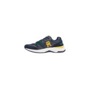 Stijlvolle Sneakers voor Mannen en Vrouwen Tommy Hilfiger , Blue , Her...