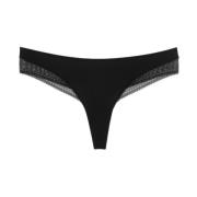 Doorschijnende Angel Slip Lingerie Eres , Black , Dames