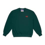 Biologisch Katoenen Crewneck Sweatshirt Bally , Green , Dames