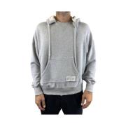 Grijze hoodie met achterdetail Golden Goose , Gray , Heren