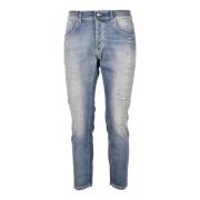 Klassieke katoen-elastaan jeans Dondup , Blue , Heren