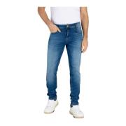 Blauwe Jeans Stijlvolle Denim Broek MAC , Blue , Heren